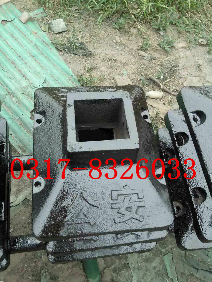 護欄底座,鑄鐵護欄底座,馬路墩子